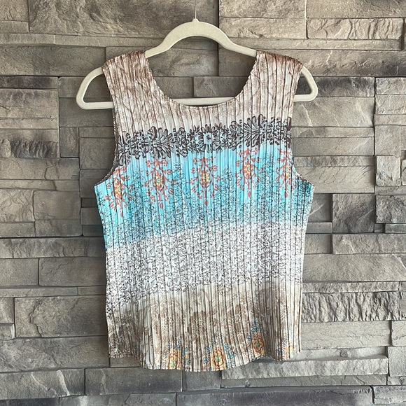 🧡JAIPUR sleeveless top  XL women’s . - Picture 3 of 7